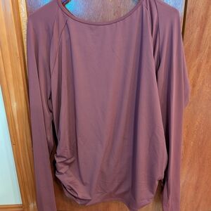 HALARA Dusty Rose Long Sleeve Top